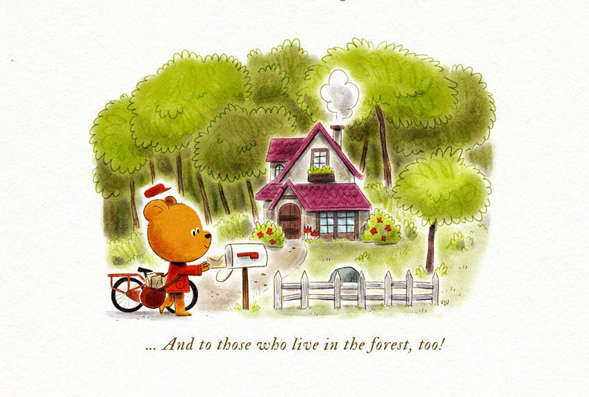 Mail bear, personal work