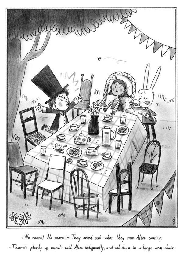 Alice's Adventures in Wonderland, Full Page, Personal work