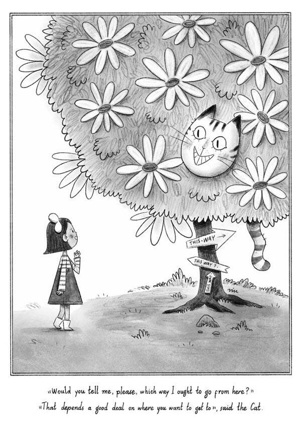 Alice's Adventures in Wonderland, Full Page, Personal work